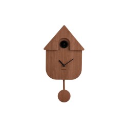 Pendule - present time - modern cuckoo - dark wood