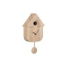 Pendule - present time - modern cuckoo - light wood