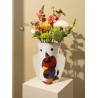 Couvre vase - octaevo - Miro ( femme, oiseau, étoile )