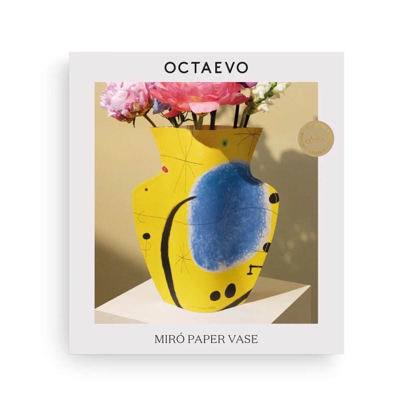 Couvre vase - octaevo - Miro (L'or de l'azur)