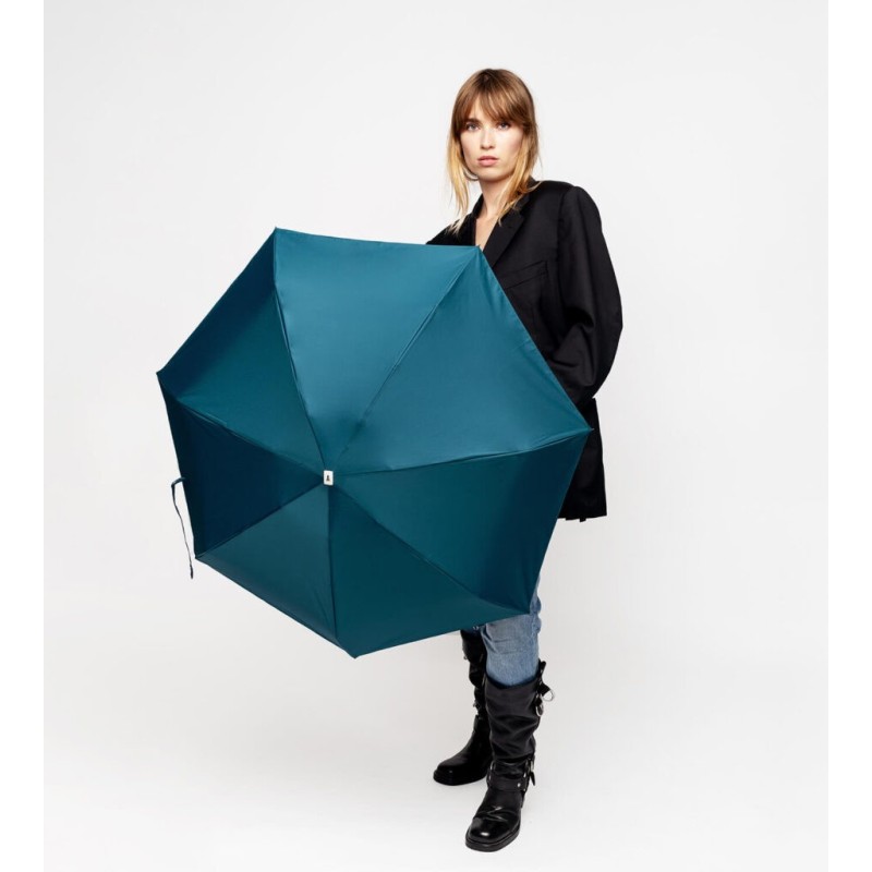 Parapluie mini - anatole - bleu mineral - octave