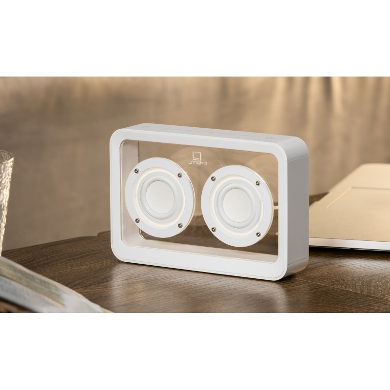 Enceinte bluetooth transparente - gingko - Mage See-through Speaker