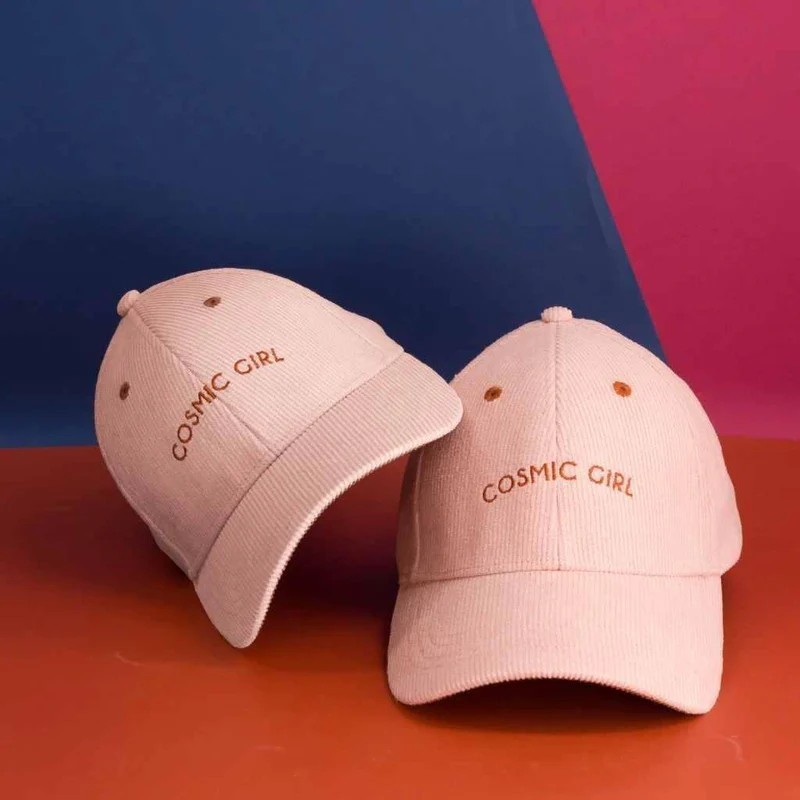 Casquette - Chamaye - velours Cosmic girl