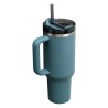 Thermos gobelet - Stanley - The quencher H2.O FlowState Tumbler 1,18 L - Blue pétrol