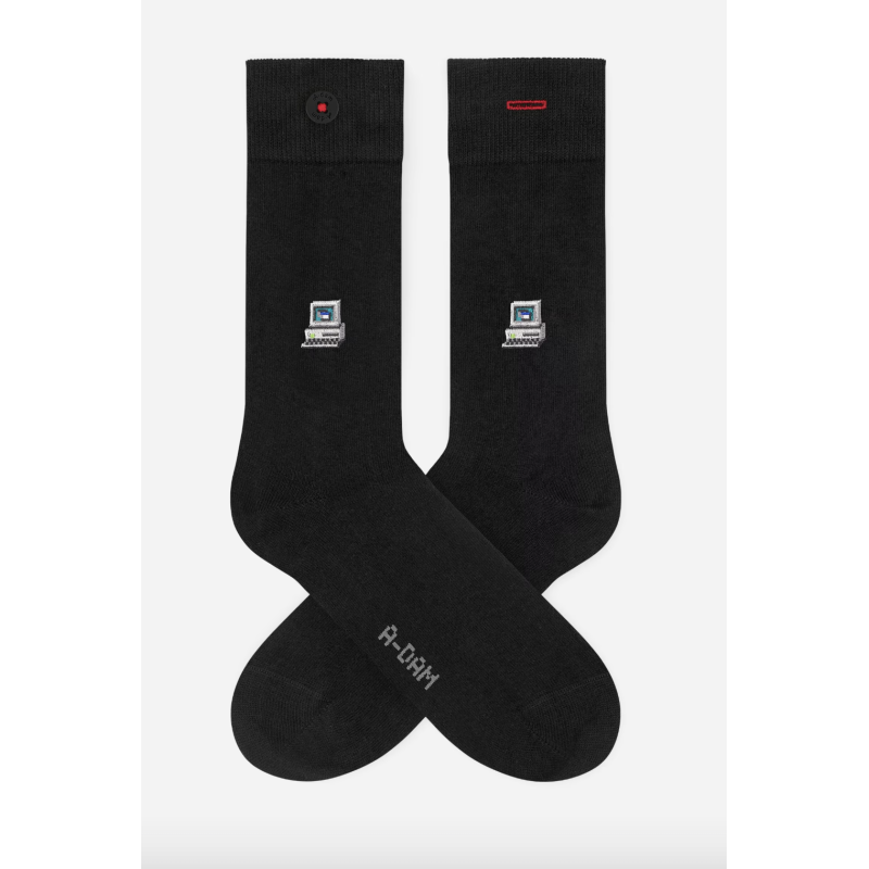 Chaussettes - a-dam - black computer