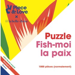 Puzzle 1000 pieces - piece & love - fish moi