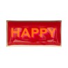 Vide poche - gift company - large - happy - rouge