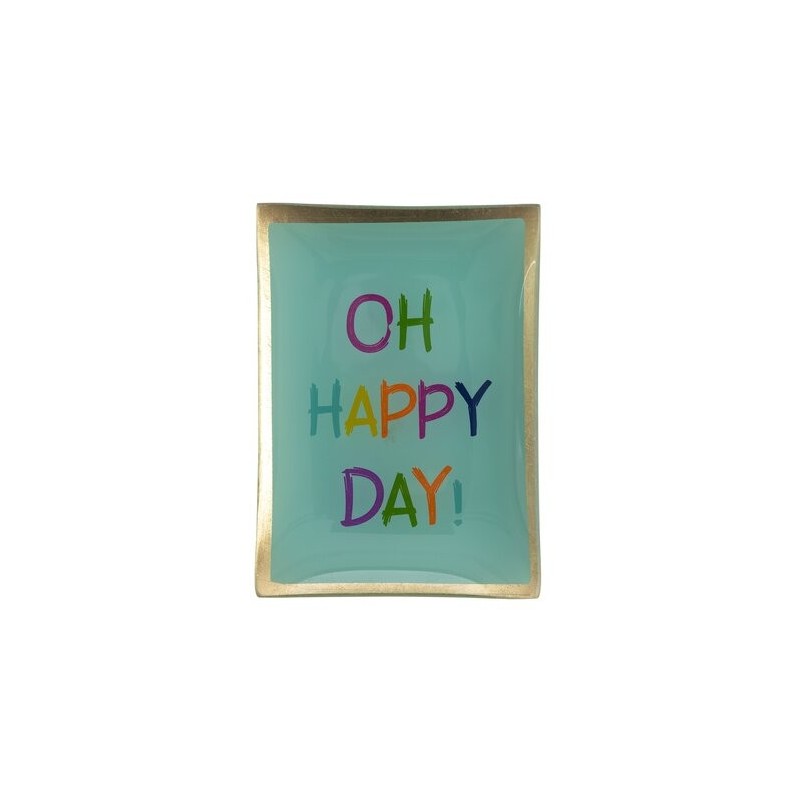 Vide poche - gift company - medium - oh happy day - light green