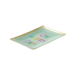 Vide poche - gift company - medium - oh happy day - light green