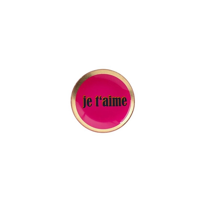 Vide poche - gift company - small - je t'aime - rose fluo