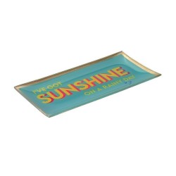 Vide poche - gift company - large - sunshine - turquoise