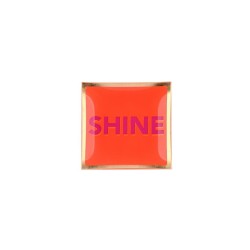 Vide poche  - gift company - small - shine - orange fluo