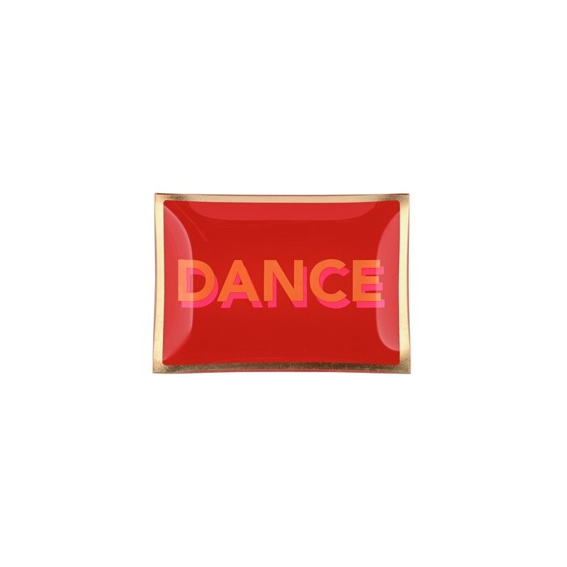 Vide poche  - gift company - medium - dance - rouge fluo