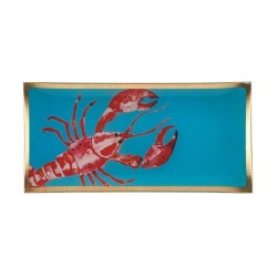 Vide poche - gift company - large - homard - rouge turquoise