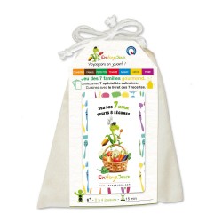 Jeu de 7 familles - envoyajeux - 7 miam - fruits et legumes