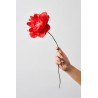 Fleur en papier - studio about - oriental poppy red