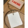 Plaque message argile - mw - je veux le dressin de Carrie Bradshow