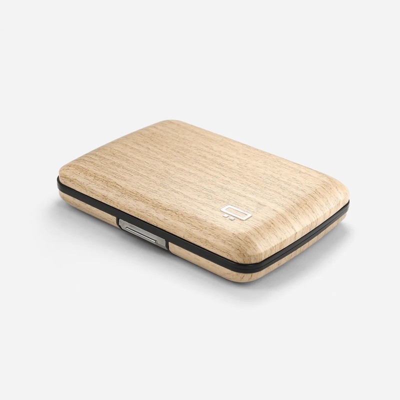 Porte-cartes alu - ögon - smart case v2 - bamboo