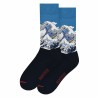 Chaussettes - m.a - great wave bleu