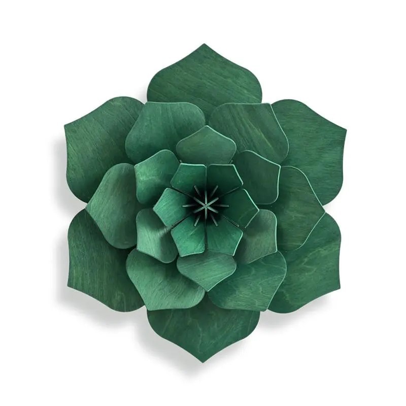 Décoration fleur bois - lovi - 15cmécoration fleur bois - lovi - 15cm