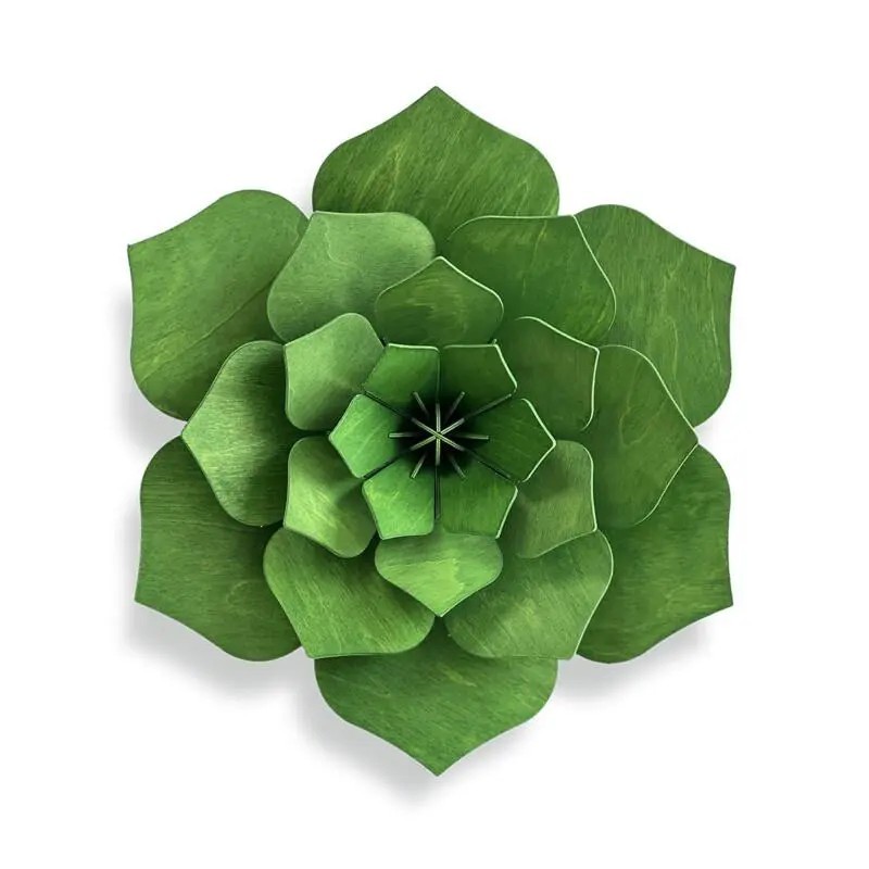 Décoration fleur bois - lovi - 24cmécoration fleur bois - lovi - 24cm