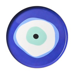 plateau rond - gift company - medium - blue eye