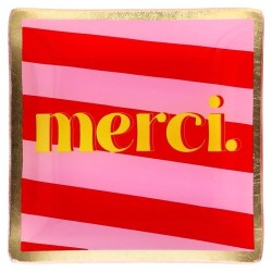 Vide poche  - gift company - small - Merci pink/red