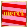 Vide poche  - gift company - small - Merci pink/red