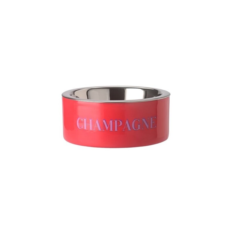 gamelle pour chien - gift company - small - champagne red