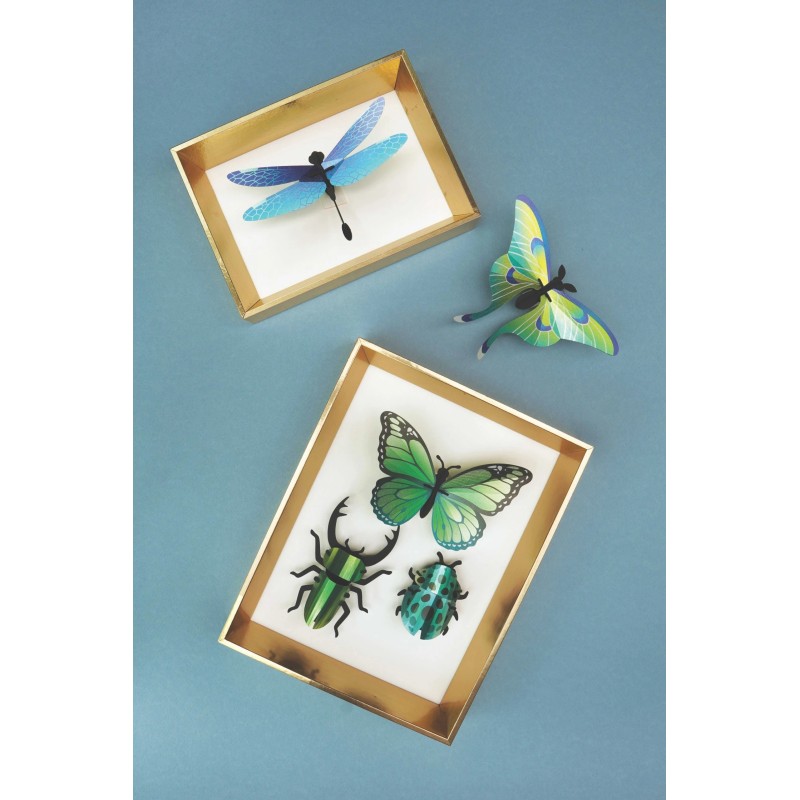 Puzzle 3d - assembli - mixed insects set