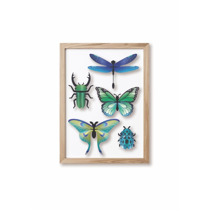 Puzzle 3d - assembli - mixed insects set