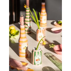 Soliflore - Kersten - vase limonade - orange bottle