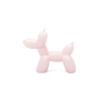 bougie chien ballon - helio - rose