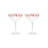 Lot de 2 verres à champagne - anna - Classic Love Champagne Glass