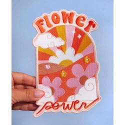 Patch thermocollant - Malicieuse - Flower power XL