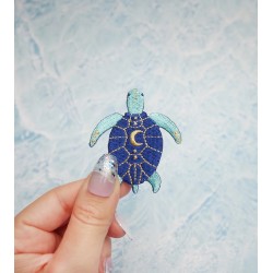 Patch thermocollant - malicieuse - tortue