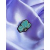 Broche - malicieuse - azul mini flower