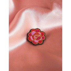 Broche - malicieuse - rose mini flower