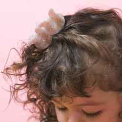 Mini Pince à cheveux - coucou suzette - lapin