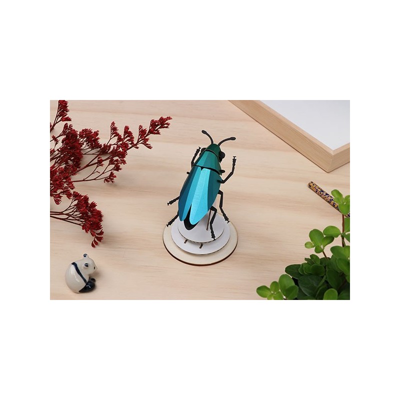 Puzzle 3d - assembli - jewel beetleuzzle 3d - assembli - jewel beetle