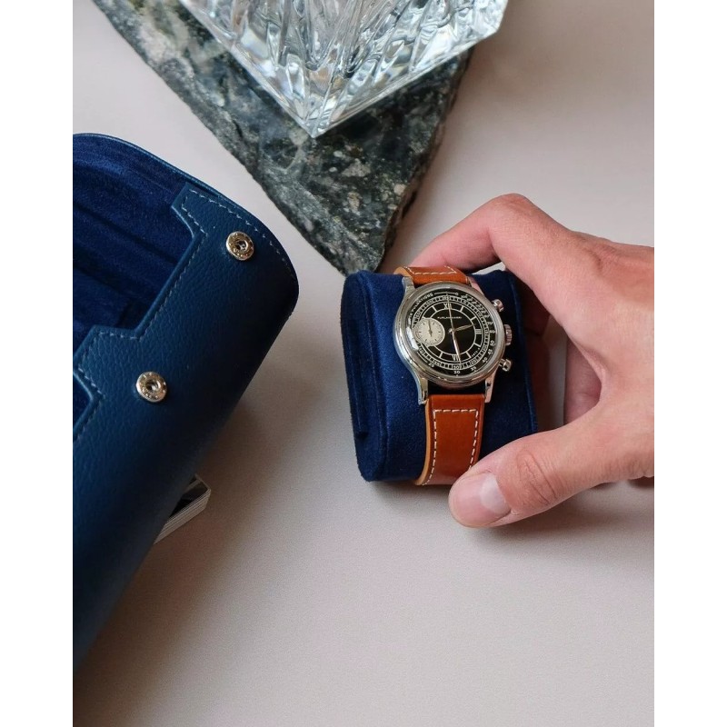 Boite à montres de voyage - Maison Scarlett - 3 emplacements - James