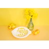 Plat - Pied de Poule - Poisson jaune
