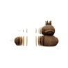 Puzzle sculpture 3d carton - cartonic - duck