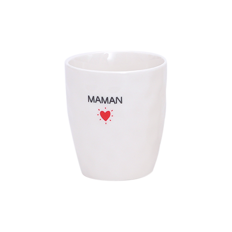 Gobelet message D7,3 H8,2cm - O - maman