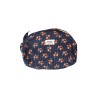 Trousse de toilette - Frangin Frangine - Paulette - Fleurs marine