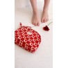 Trousse make up - Maison Augustin - coeur rubis