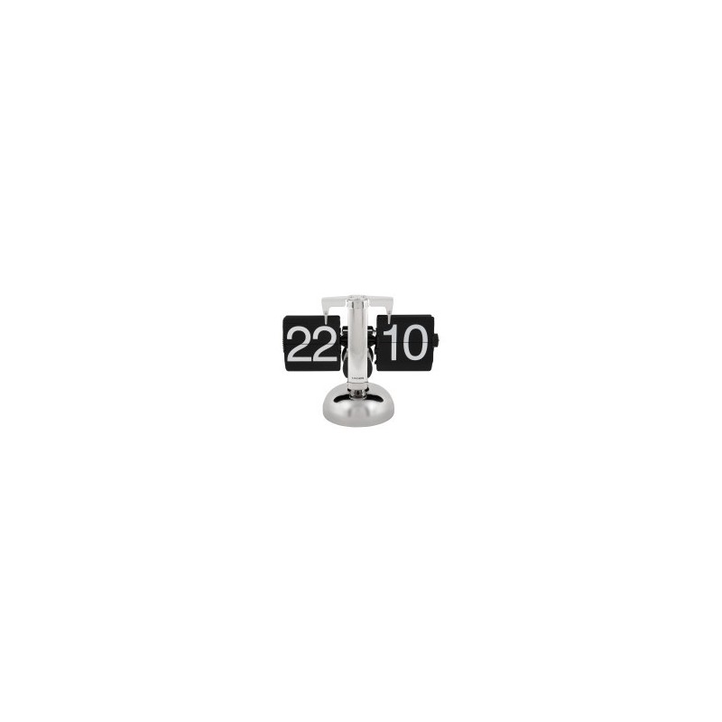 Horloge à poser - present time - small flip - black