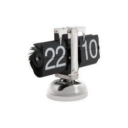 Horloge à poser - present time - small flip - black