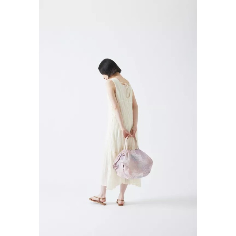 Sac de shopping japonais compact - shupatto - recyclé - coral reef - M