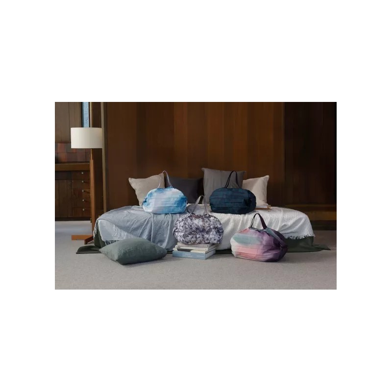 Sac de shopping japonais compact - shupatto - recyclé - deep forest - M